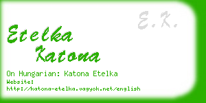 etelka katona business card